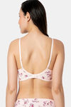 Amante Padded Non Wired Full Coverage T-Shirt Bra - Rosewater Pr — thumbnail 3